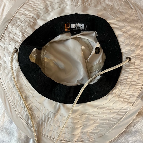 Packable crushable wide brim vented Sun Hat Broder M/L - Picture 4 of 6
